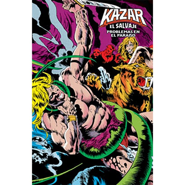 Panini Ka-zar El Salvaje 03. Problemas En El Paraiso (marvel Limited Edition) Manga-tegneserie  Spanish