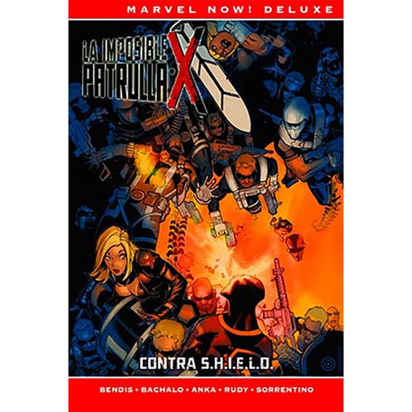 Panini La Patrulla-x De Brian Michael Bendis 05: Contra S.h.i.e.l.d. (marvel Now! Deluxe) Manga-sarjakuva Spanish