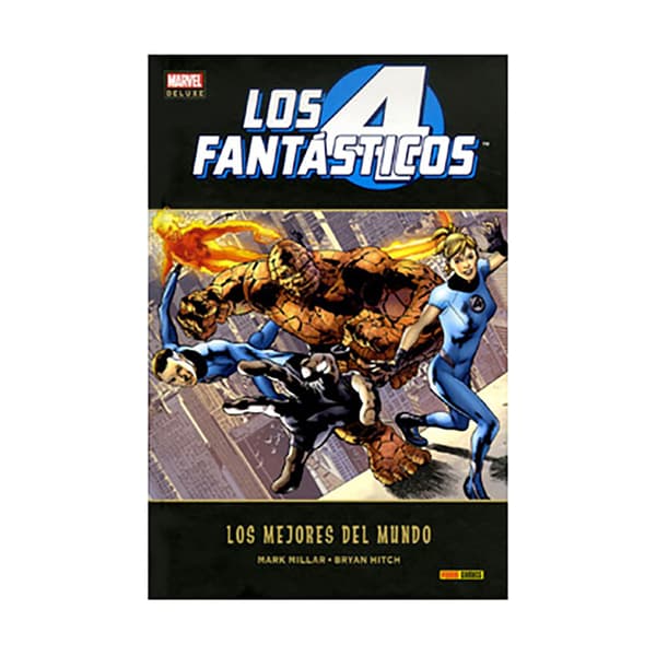 Panini Los 4 Fantasticos. Los Mejores Del Mundo (marvel Deluxe) Manga-tegneserie  Spanish