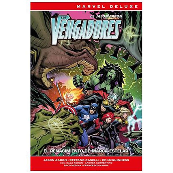 Panini Los Vengadores De Jason Aaron 03 (marvel Now! Deluxe) Manga-sarjakuva  Spanish