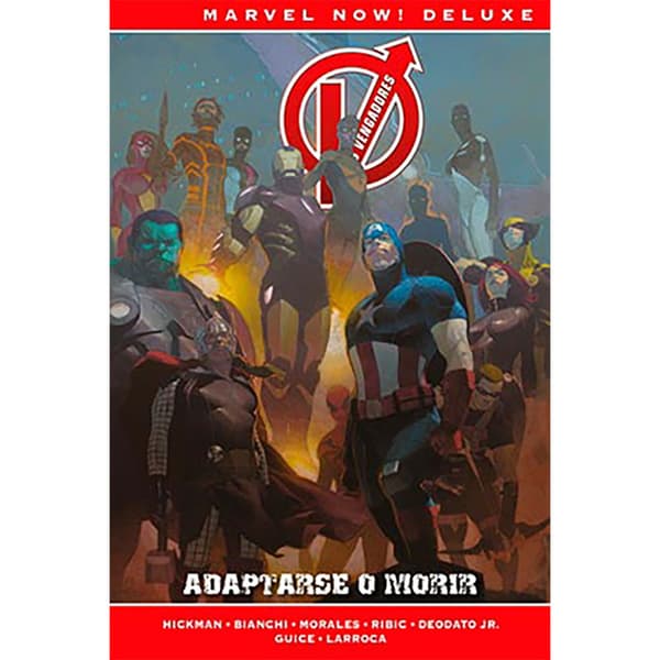 Panini Los Vengadores De Jonathan Hickman 5. Adaptarse O Morir (marvel Now! Deluxe) Manga-sarjakuva  Spanish