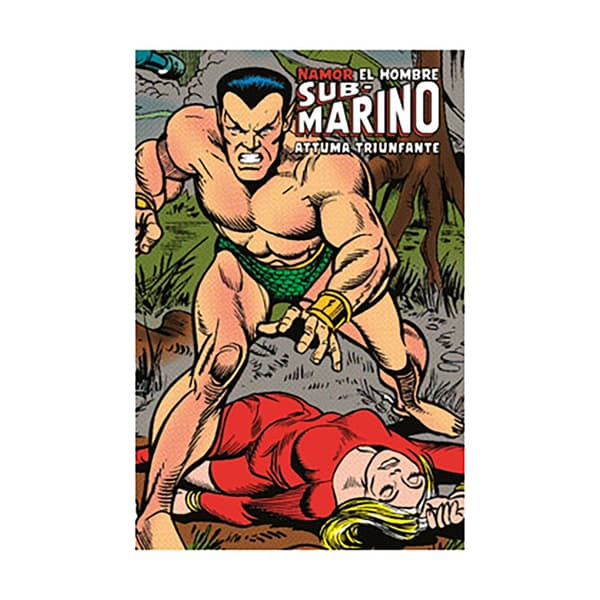 Panini Namor 03. El Hombre Sub-marino. Attuma Triunfante (marvel Limited Edition) Manga-sarjakuva  Spanish