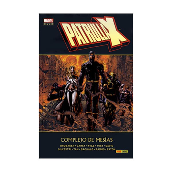 Panini Patrulla-x Complejo De Mesias (marvel Deluxe) Manga-sarjakuva Spanish