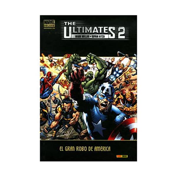 Panini The Ultimates 02. El Gran Robo De America (marvel Deluxe) Manga-sarjakuva  Spanish