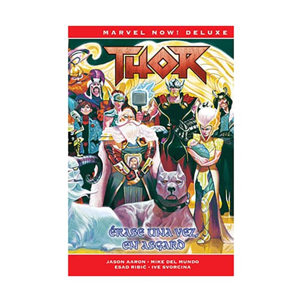 Panini Thor De Jason Aaron 08 (marvel Now! Deluxe) Erase Una Vez En Asgard Manga-sarjakuva  Spanish