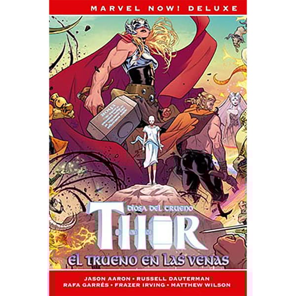 Panini Thor De Jason Aaron 4. El Trueno En Las Venas (marvel Now! Deluxe) Manga-sarjakuva Spanish
