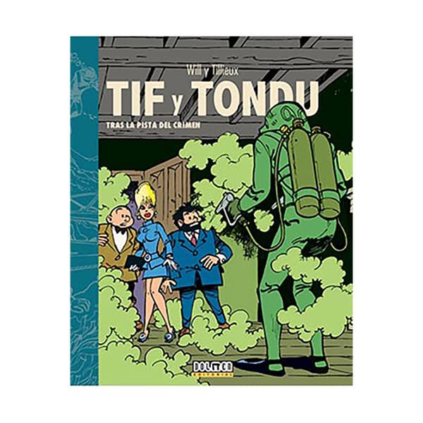 Tebeos Dolmen Editorial Tif Y Tondu 01 Tras La Pista Del Crimen Sarjakuva  Spanish