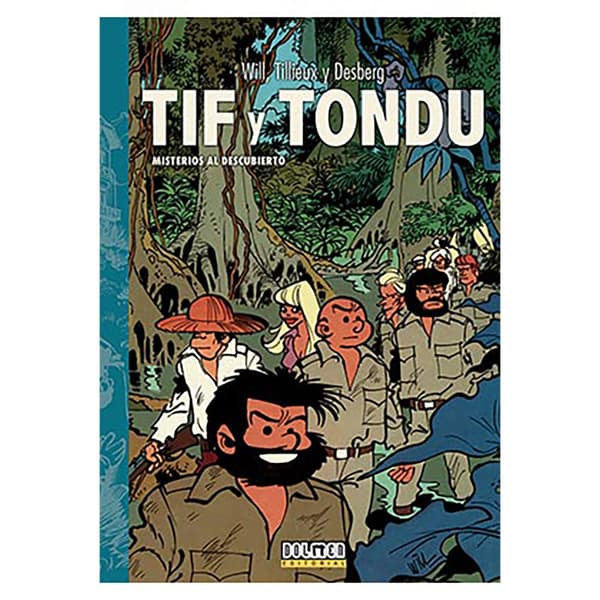 Tebeos Dolmen Editorial Tif Y Tondu 04 Misterios Al Descubierto Sarjakuva  Spanish