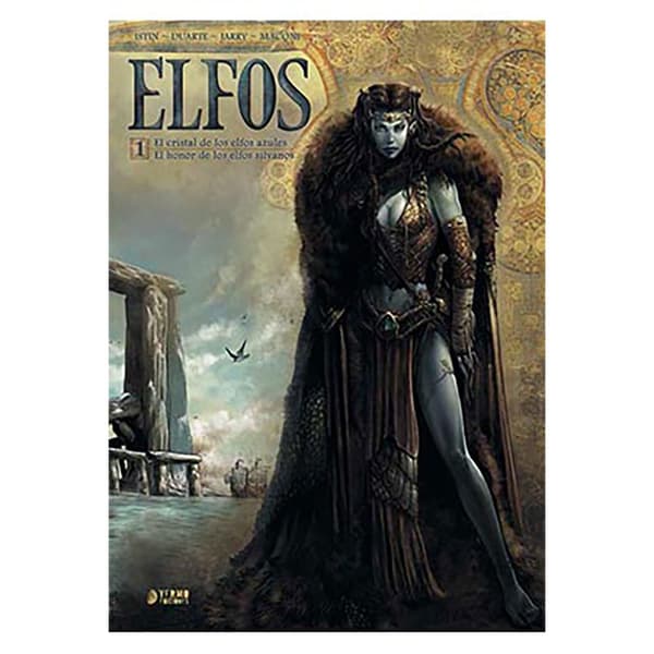 Yermo Ediciones Y Publicaciones Elfos 01: El Cristal De Los Elfos Azules/ El Honor De Los Elfos Silvanos Sarjakuva  Spanish