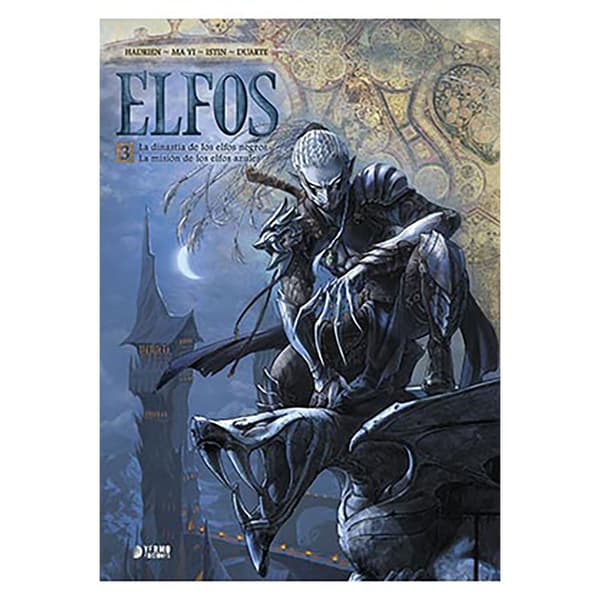 Yermo Ediciones Y Publicaciones Elfos 03 La Dinastia De Los Elfos Negros La Mision De Los Elfos Azules Sarjakuva  Spanish