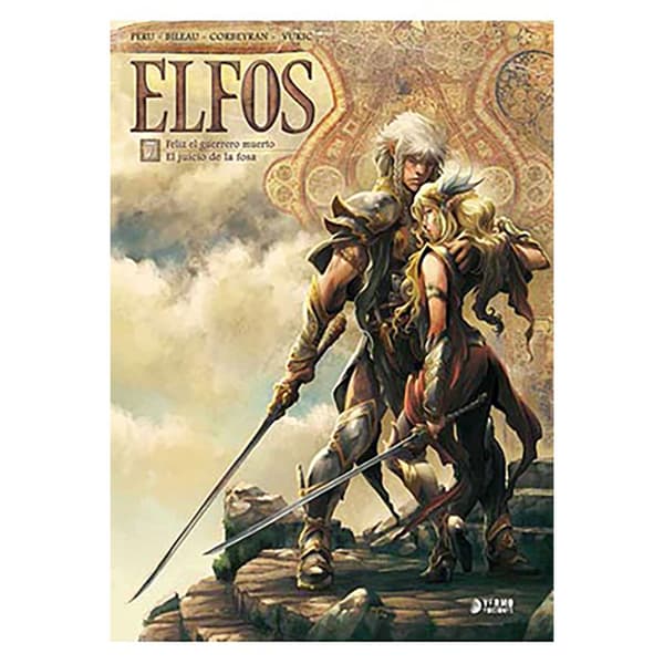 Yermo Ediciones Y Publicaciones Elfos 07 Feliz El Guerrero Muerto/ El Juicio De La Fosa Sarjakuva  Spanish