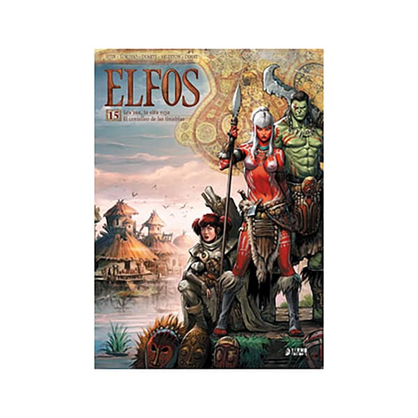 Yermo Ediciones Y Publicaciones Elfos 15 Lea Saa. La Elfa Roja / El Centelleo De Las Tinieblas Tegneserie  Spanish