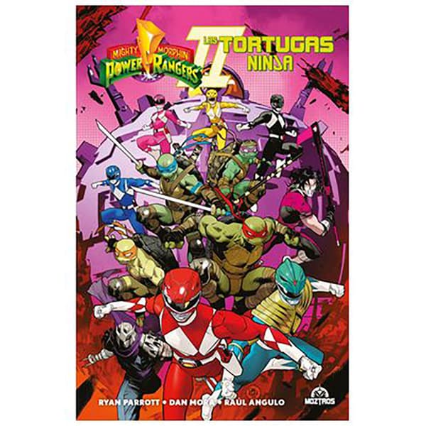 Moztros Producciones Mmpr Vs Las Tortugas Ninja 02 Sarjakuva  Spanish