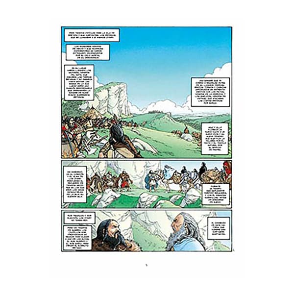 Yermo Ediciones Y Publicaciones Arturo Una Epopeya Celta Integral Vol 01 Tegneserie  Spanish