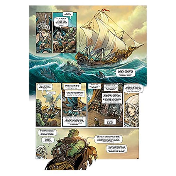 Yermo Ediciones Y Publicaciones Elfos 12 El Sabor De La Muerte / El Presidio De Komoorth (2ª Edición) Sarjakuva  Spanish