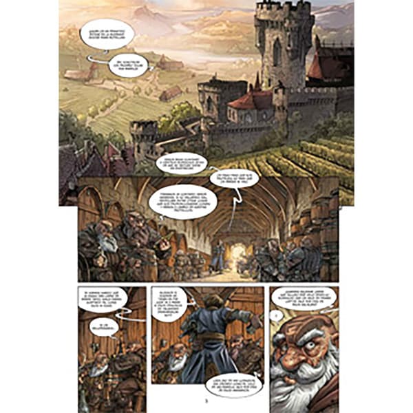 Yermo Ediciones Y Publicaciones Enanos Integral 09 Gurdan De La Malta / Ararun Del Templo Sarjakuva  Spanish