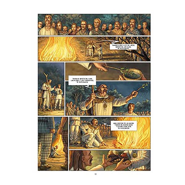 Yermo Ediciones Y Publicaciones Los Druidas 01 El Misterio De Los Ogams Tegneserie  Spanish