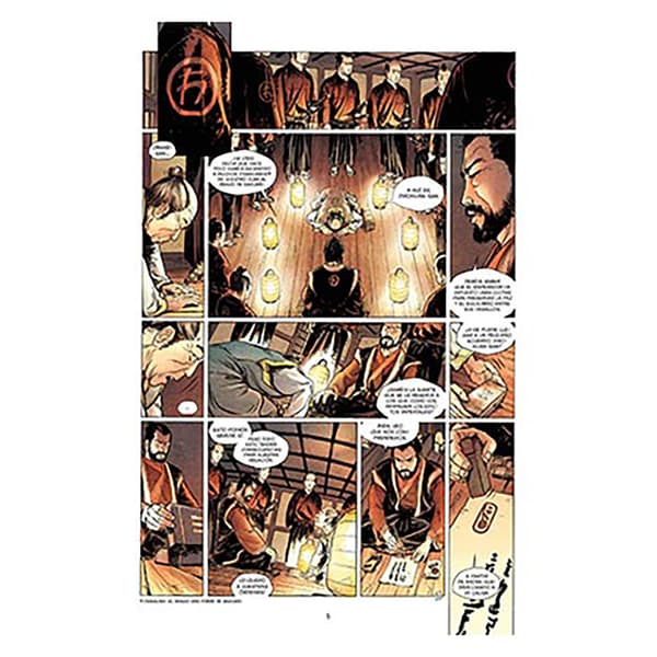 Yermo Ediciones Y Publicaciones Samurai 03: El Ojo Del Dragon Sarjakuva  Spanish