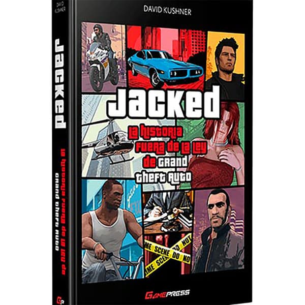 Game Press Editorial Jacked: La Historia Fuera De La Ley De Grand Theft Auto Spanish Tegneserie