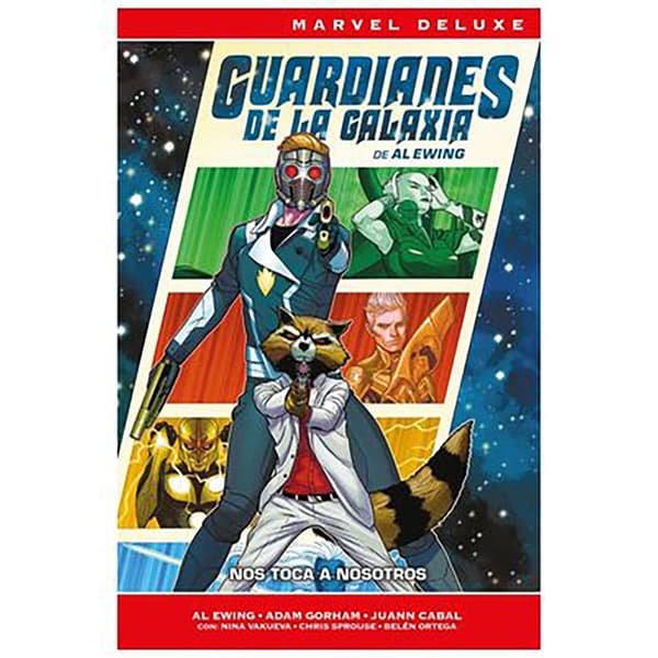 Panini Guardianes De La Galaxia De Al Ewing 01 (marvel Now! Deluxe) Spanish Sarjakuva