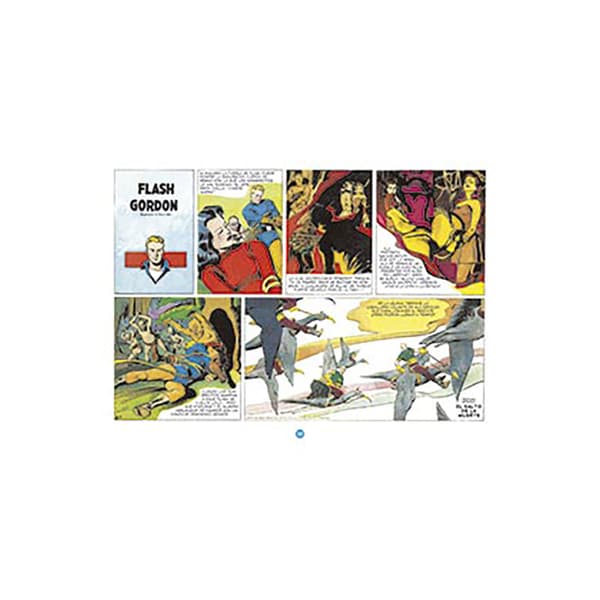 Tebeos Dolmen Editorial Flash Gordon. Cautivos De La Reina Ala 1946-1948 (sunday Pages) Spanish Tegneserie