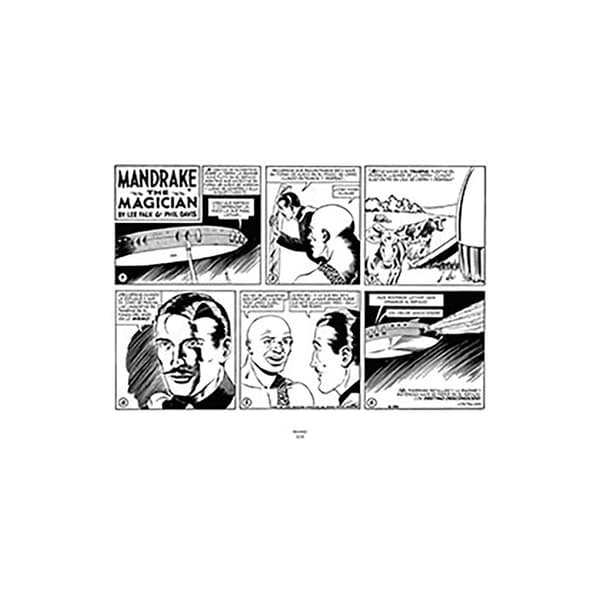 Tebeos Dolmen Editorial Mandrake El Mago (1949-1953 Sunday Pages) Spanish Sarjakuva