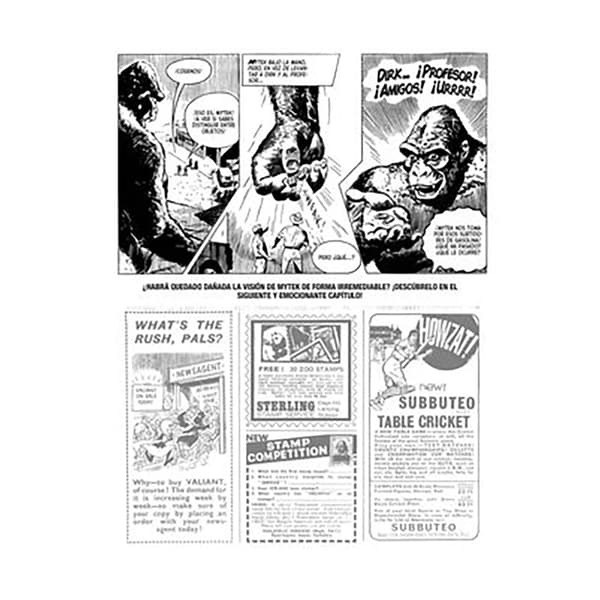 Tebeos Dolmen Editorial Mytek El Poderoso Vol 04 Spanish Sarjakuva