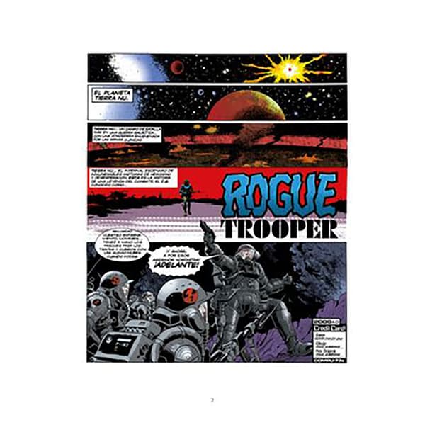 Tebeos Dolmen Editorial Rogue Trooper 01 Spanish Serietidning