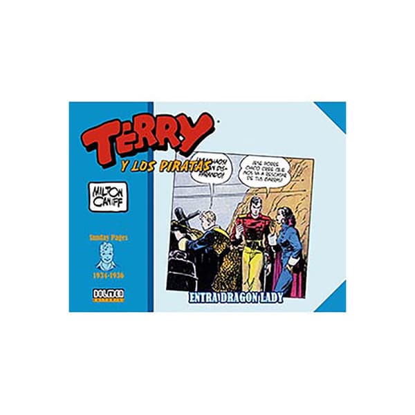 Tebeos Dolmen Editorial Terry Y Los Piratas: 1934-1936 Sunday Pages Spanish Sarjakuva