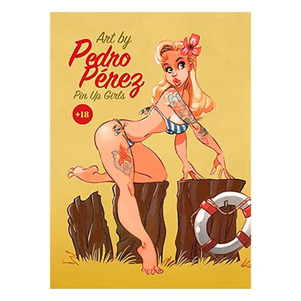 Dirac Dist Art By Pedro Perez. Pin Up Girls Spanish Tegneserie