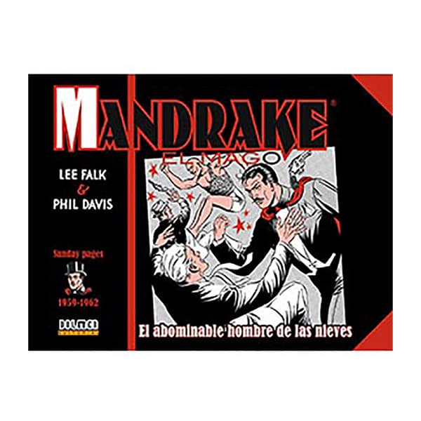 Tebeos Dolmen Editorial Mandrake El Mago (1959-1962 Sunday Pages) Tegneserie Spansk