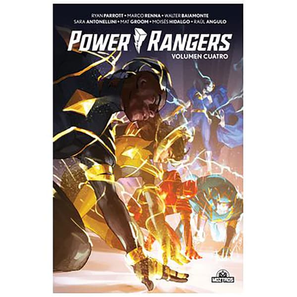 Moztros Producciones Power Rangers Volumen 04 Tegneserie Spansk