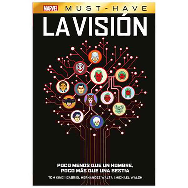 Panini La Visión: Poco Menos Que Un Hombre. Poco Más Que Una Bestia Sarjakuva