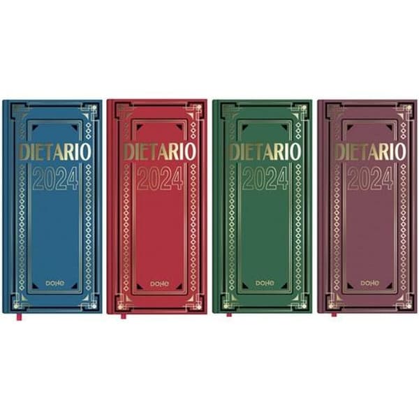 Dagbok DOHE Multicolour 14,5 x 31 cm 2024