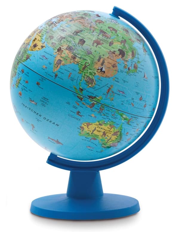 Jordglob Mini För Barn, Safari 16cm - Jordglob 16cm (Karta)