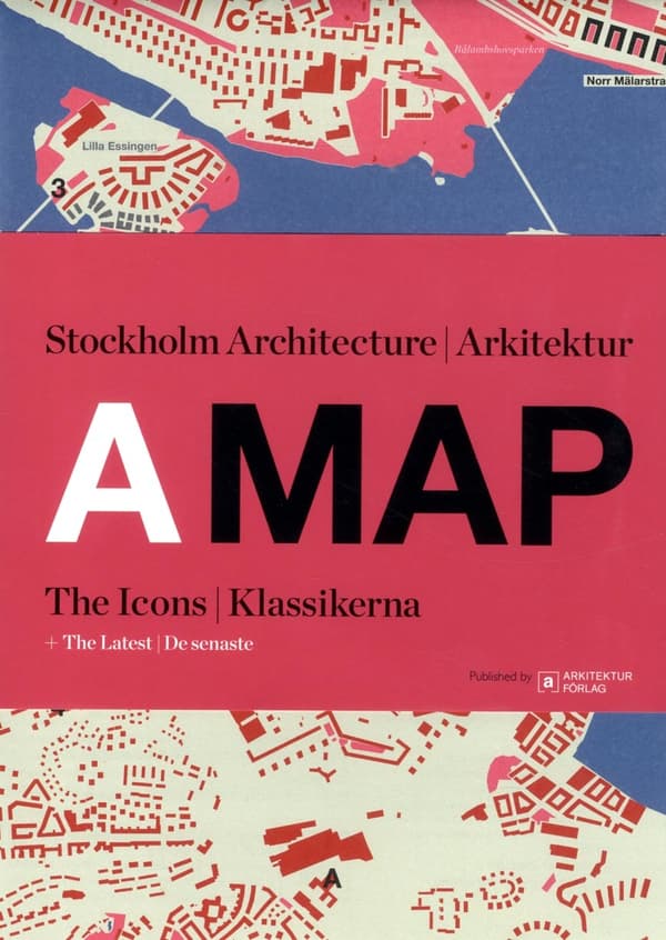 A Map- Stockholm Arkitektur Klassikerna (Karta)