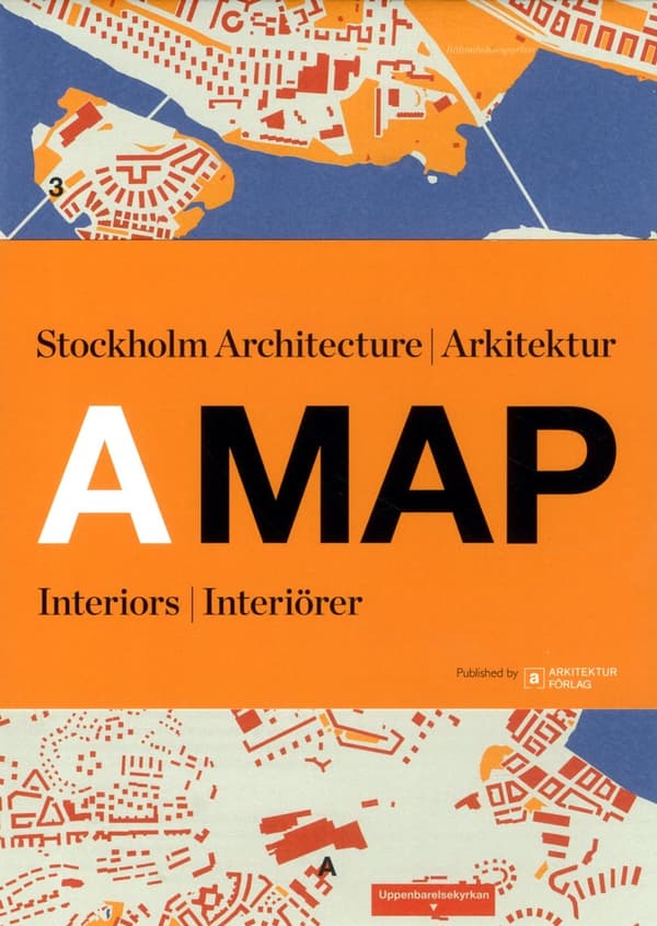 A Map- Stockholm Arkitektur Interiörer (Karta)