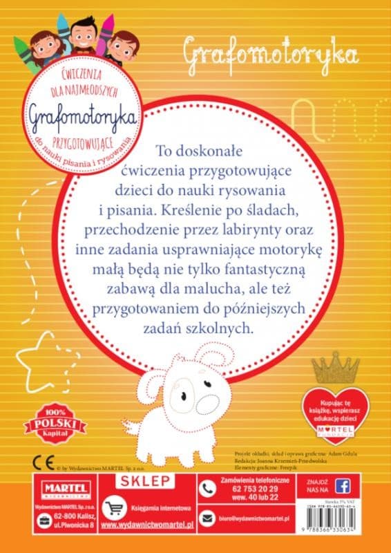 Grafomotoriska övningar A4 Martel