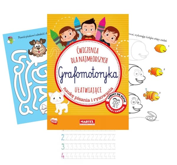 Grafomotoriska övningar A4 Martel