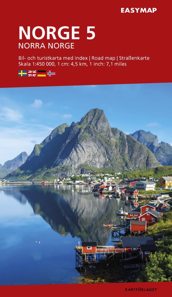 Norra Norge 5 Easymap, 1-450 000 (Karta)