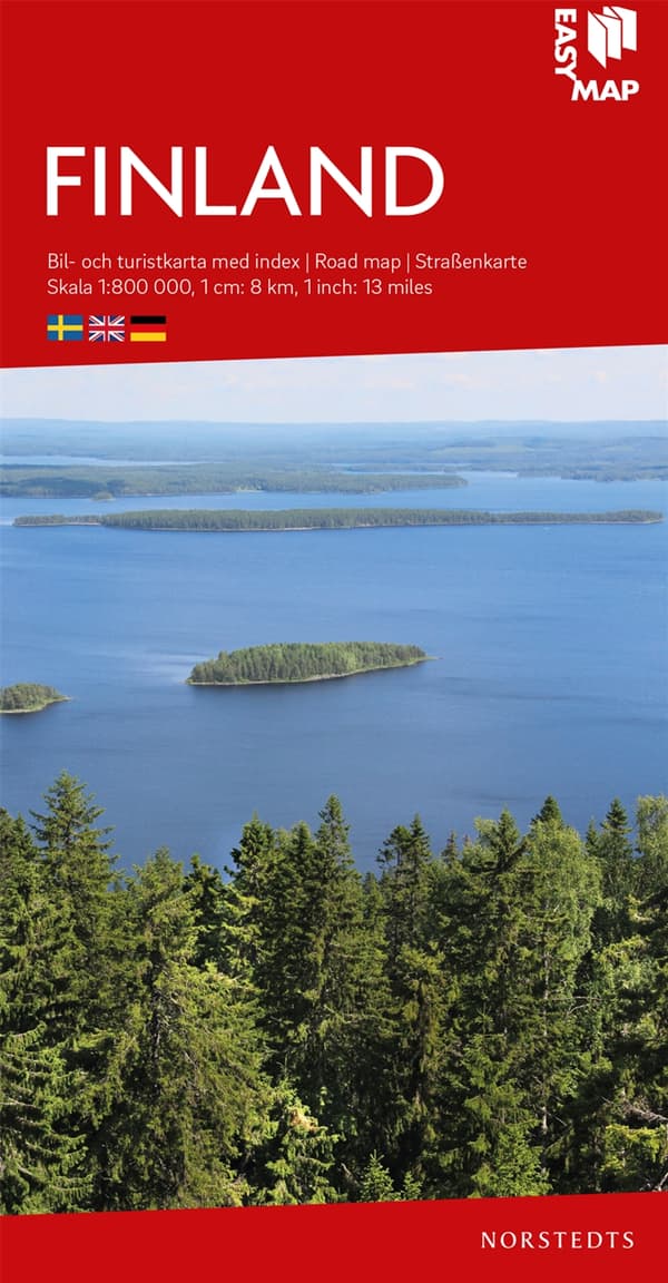 Finland Easymap - Skala 1-800.000 (Karta)