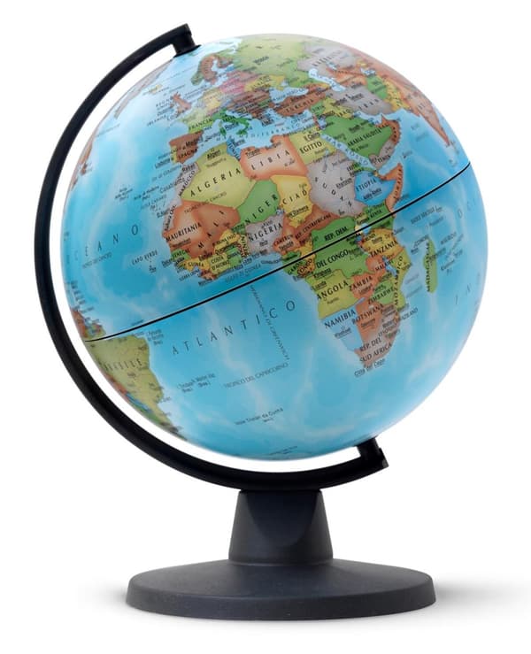 Jordglob Mini Politisk 16cm - Jordglob 16cm (Karta)