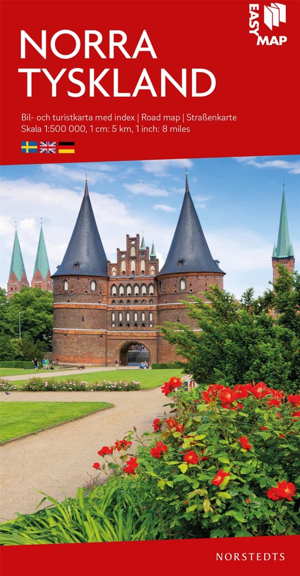 Norra Tyskland Easymap - Skala 1-500.000 (Karta)