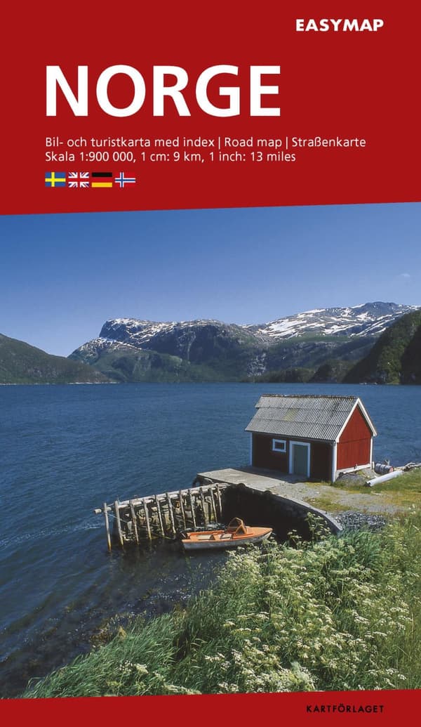 Norge Easymap, Kartförlaget 1-900 000 (Karta)