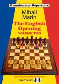Grandmaster Repertoire 4 - Englanninkielinen avausosa. 2, kirjoittanut Mihail Marin (pehmeäkantinen)