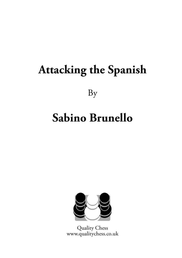 Sabino Brunellon kirjoitus Espanjalaisten hyökkäys (nidottu)