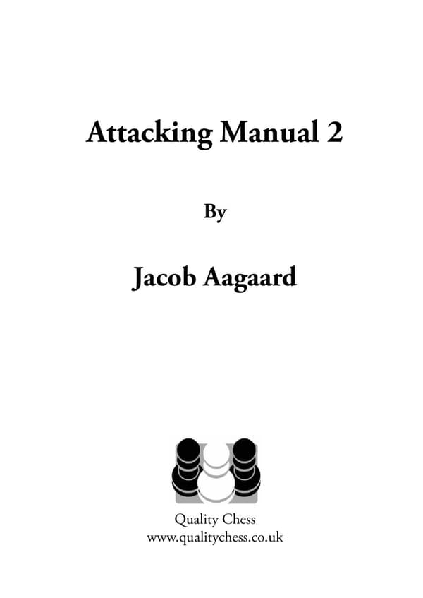Angrebsmanual 2 af Jacob Aagaard (indbundet)