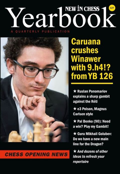 Årbog 127 indbundet: Caruana knuser Winawer med 9.h4!? fra YB 126