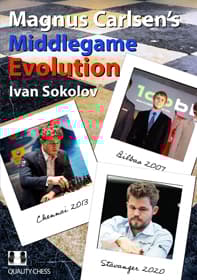 Ivan Sokolovin teos Magnus Carlsenin keskipelin evoluutio