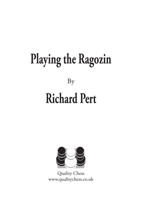 Richard Pertin teos Playing the Ragozin (Kovakantinen)